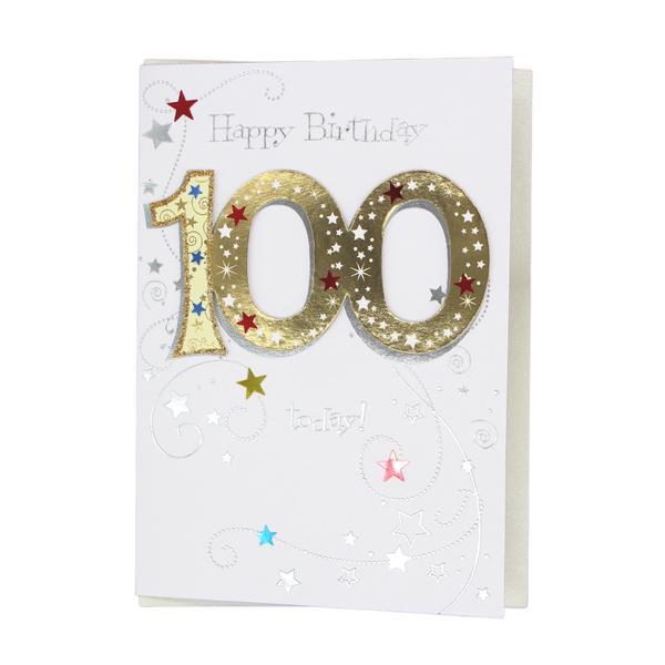 Happy 100th Birthday card
