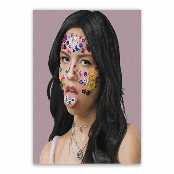 Olivia Rodrigo Sour Poster - A1
