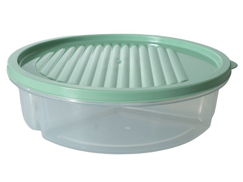 Storage Container With 3 Compartments and Lid