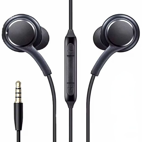 Wired 3.5mm Stereo In-Ear Earphones with Microphone &amp; Volume Control - (GC)