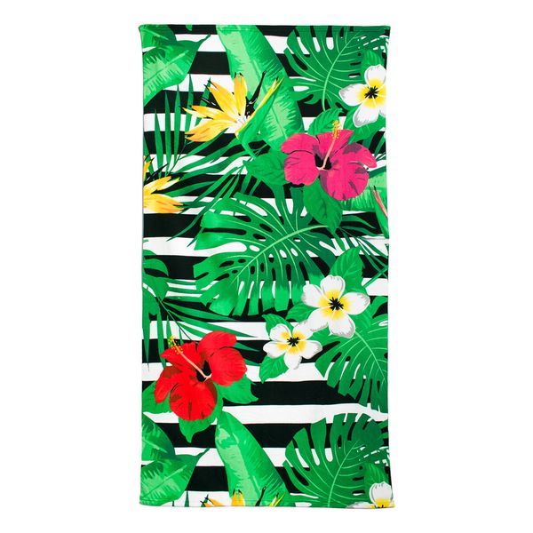 Floral Adult Beach Towel