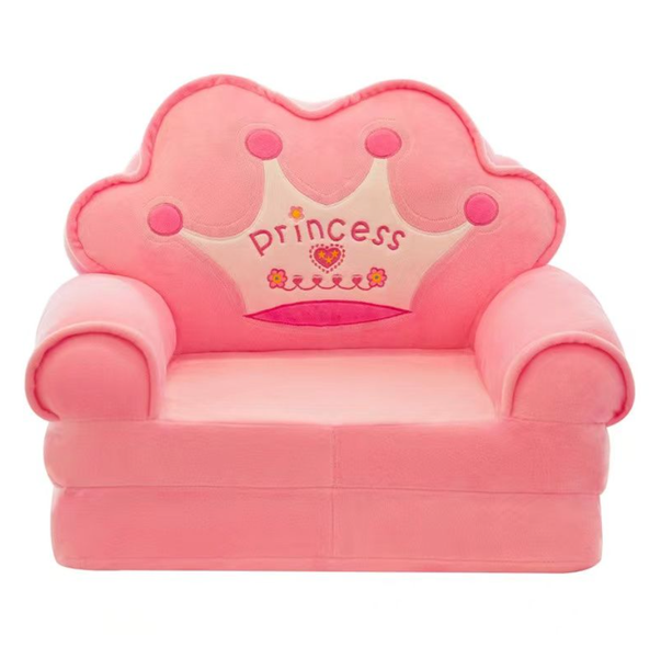 Expandable Baby Sofa Chair Stool Lazy - Pink Princess