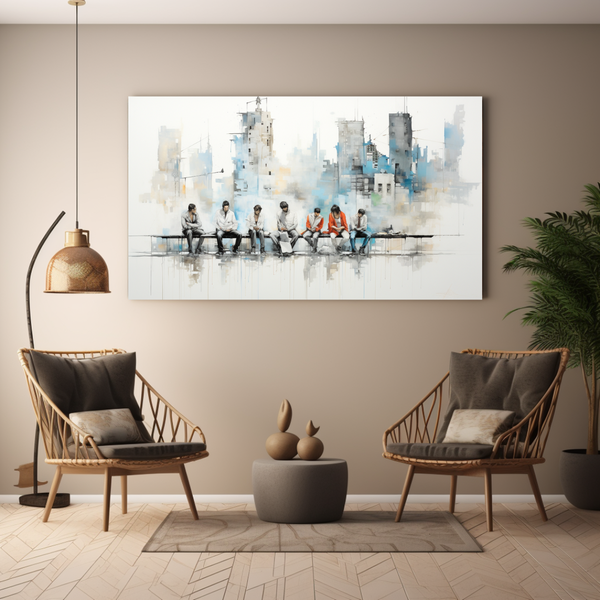 Canvas Wall Art - City Reverie - BK0188