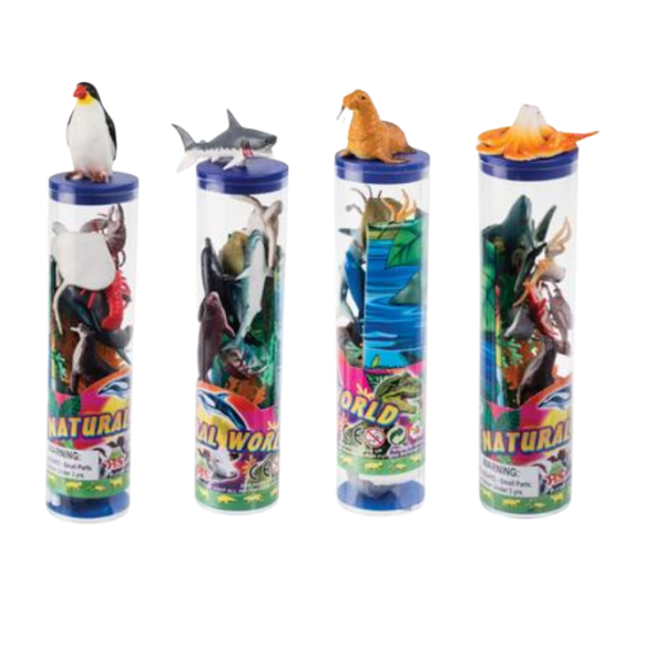 Natural World - Ocean Animals In Tubes