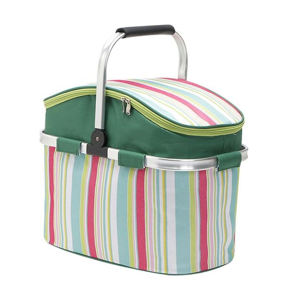 Picnic Basket Lunch Tote