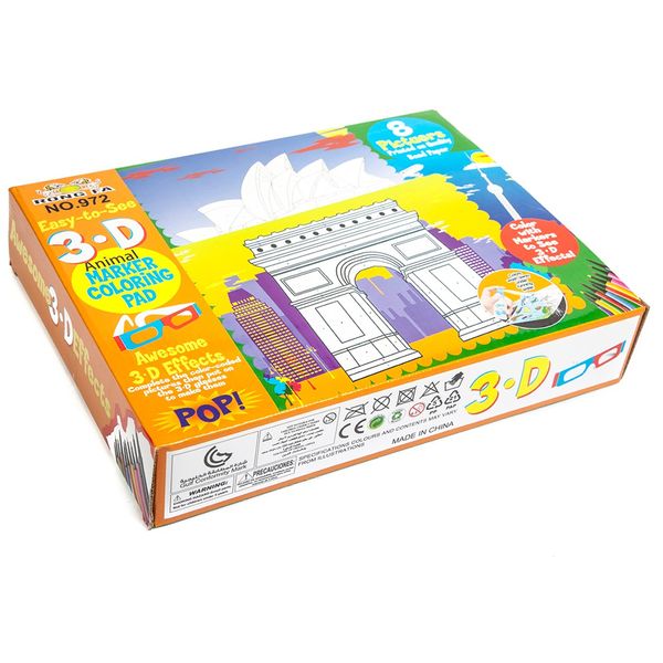 3D Glasses &amp; Spray Bottle (Landmarks image