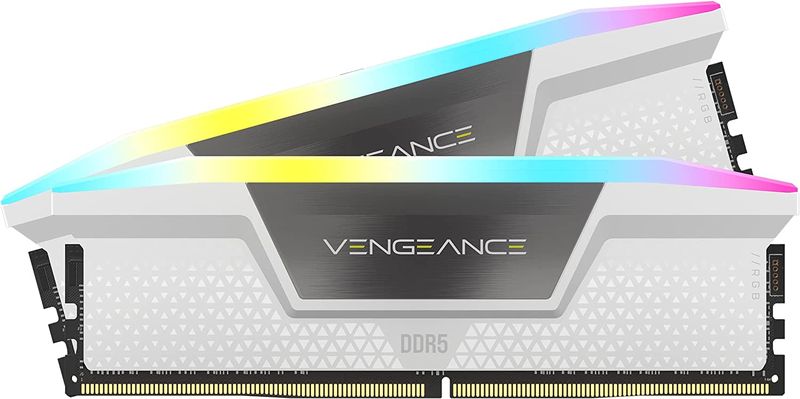 CORSAIR VENGEANCE RGB DDR5 RAM 64GB (2x32GB) 6000MHz