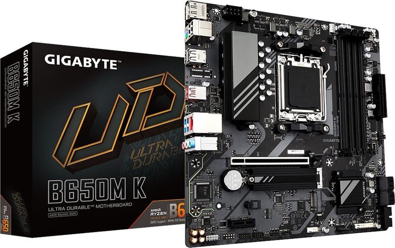 Gigabyte B650M K AMD B650 Ryzen Socket AM5