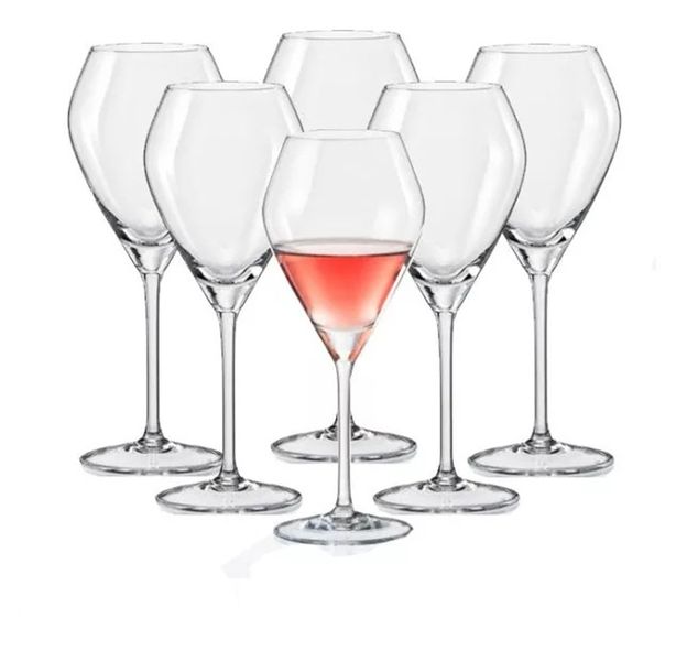 Bravissimo Crystal Wine Glass 360ml - Set of 6