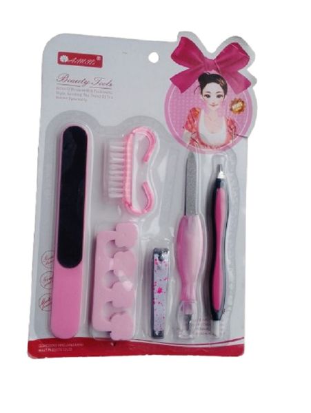 Mini Nail Care Tool Manicure Pedicure Set For Women And Girls
