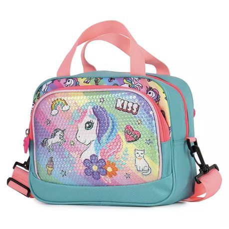 Polar Gear Unicorn Sequin Lunch Bag