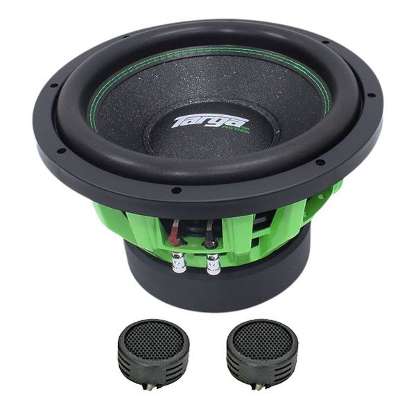 Targa TG-PY1220D 12" Python Series DVC D2 28000W Subwoofer &amp; Evo Tweeters
