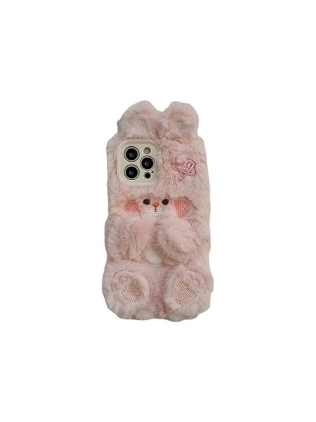 Plush Phone Case Protective Cover Compatible With Apple 14Pro Max