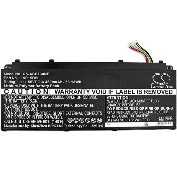 Acer Aspire S 13 ; Aspire S13 S5-371 replacement battery s