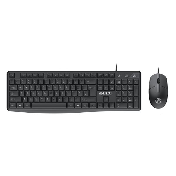 DW iMice Usb Standard Keyboard And Mouse Combo For Office - KM-520