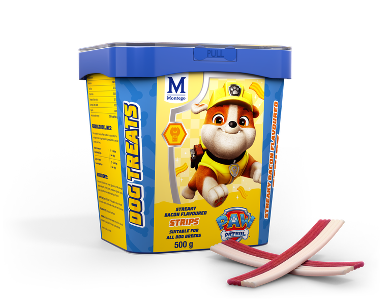 Montego PAW Patrol Streaky Bacon Flavoured Strips 500g