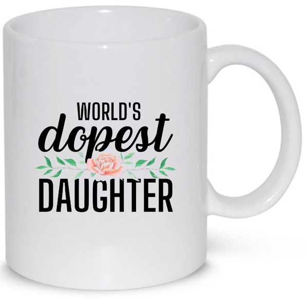 World's dopest daughter v9 Pack Mug