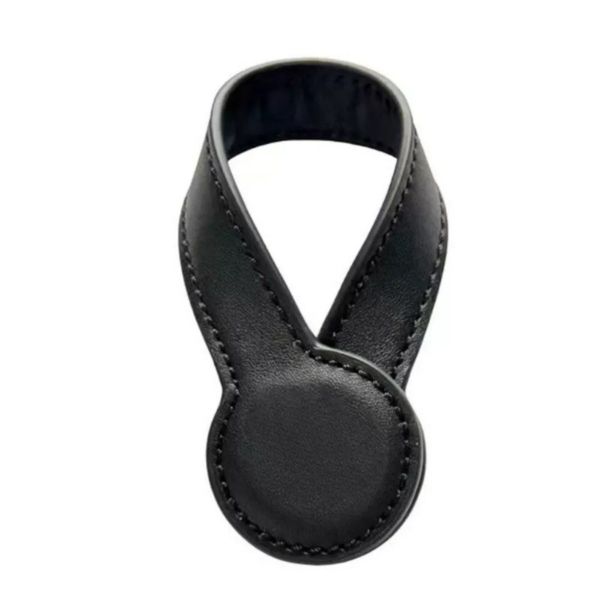 Multi-Purpose Leather Magnetic Hat Clip (Length: 22.5 cm)