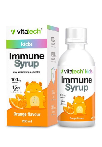Vitatech Kids Immune Syrup Orange 200ml