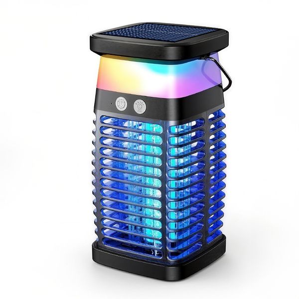 Solar Mosquito Zapper Light 3 Lighting Modes USB &amp; Solar Charging