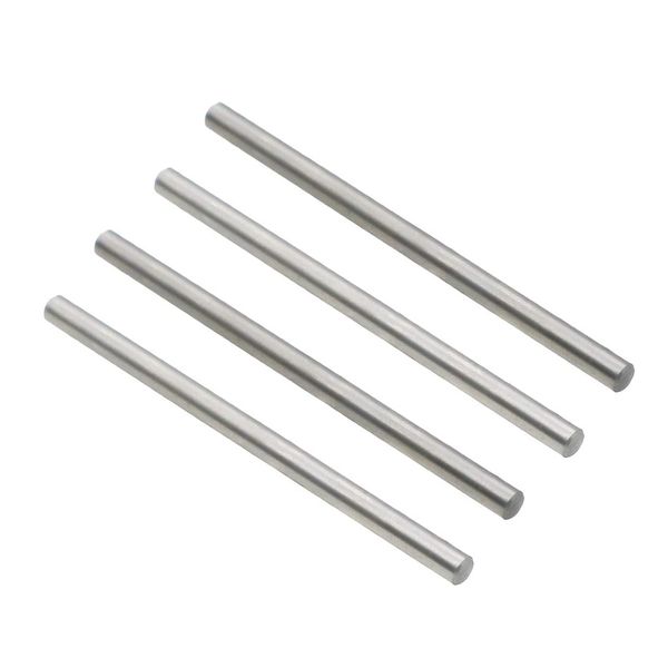 4Pcs Hinge Pin Lower 4X67 5Mm Arac5032 For Arrma 6S Silver