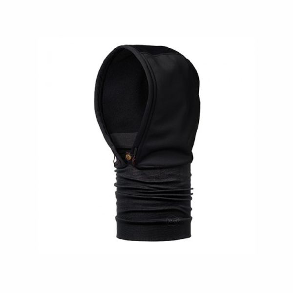 Buff Windproof Hoodie Black