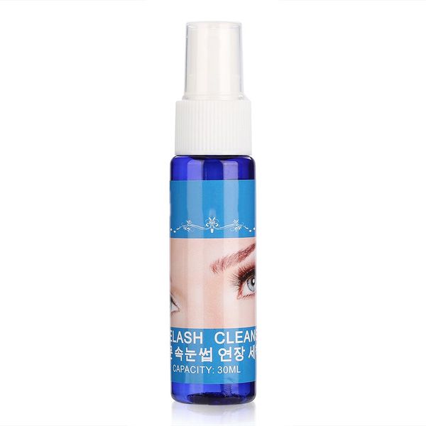 False Eyelash Cleaner Spray for Grafting Extension Oil Removal 30ml