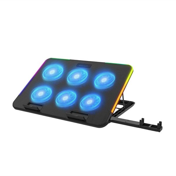 Astrum Laptop Cooling Pad 6-Fan Adjustable Stand - LCP156