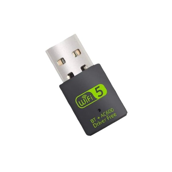 Dual Band USB WiFi 5 Bluetooth 4.2 Adapter 600Mbps Windows