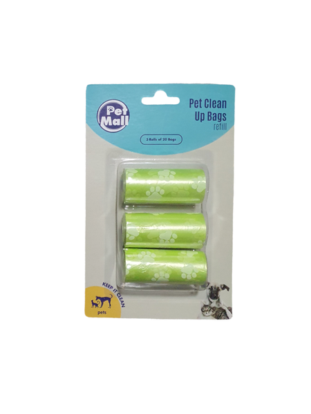 Pet Clean up Bags / Disposable Poop Bags Refill