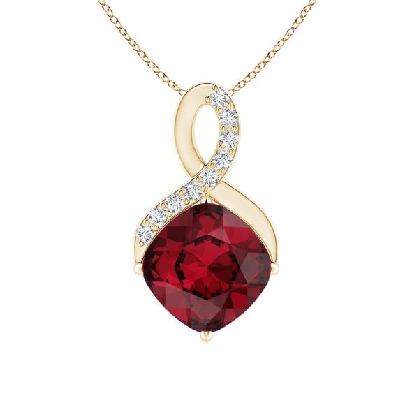 Swarovski Ruby Crystal Gold image