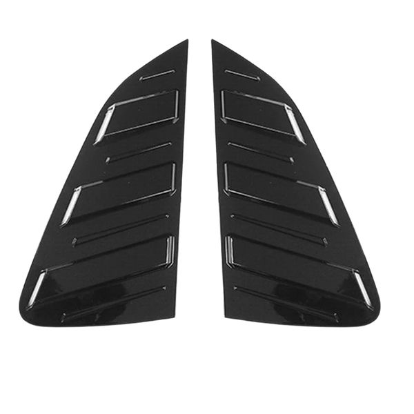 Vw Polo 2018 Gloss Black Window Louver Cover Trim