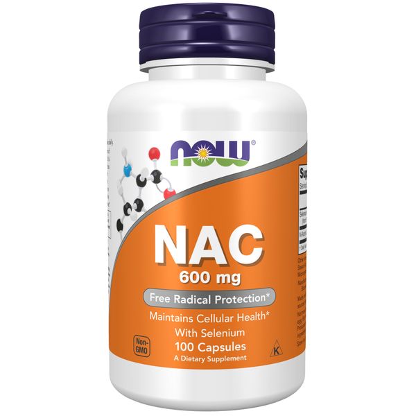 NOW Foods NAC 600mg - 100 Caps
