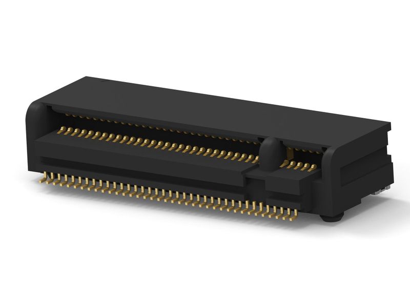 TE Connectivity (1-2199230-5) Card Edge Connector, Dual Side, 67 Contacts