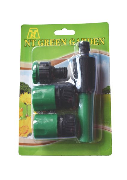 4 Pack Garden Hosepipe Fittings 12mm (1/2 inch)