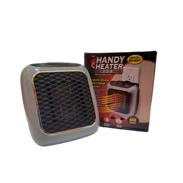 Handy Heater AD-536 Grey, Black Portable Electric Heater