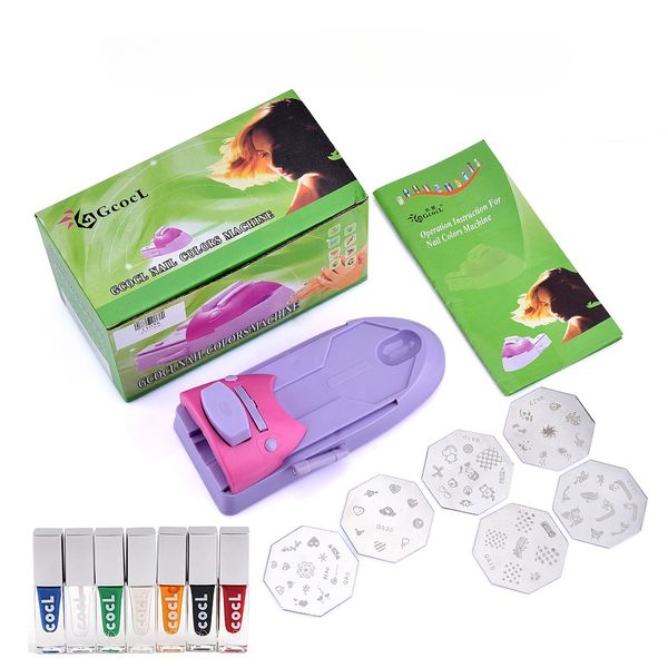 Nail Stamping Printer Kit -Stamping Machine with Nail Polish Ink