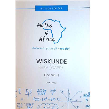 Maths 4 Africa Graad 11 Wiskunde Studiegids (KABV) Image