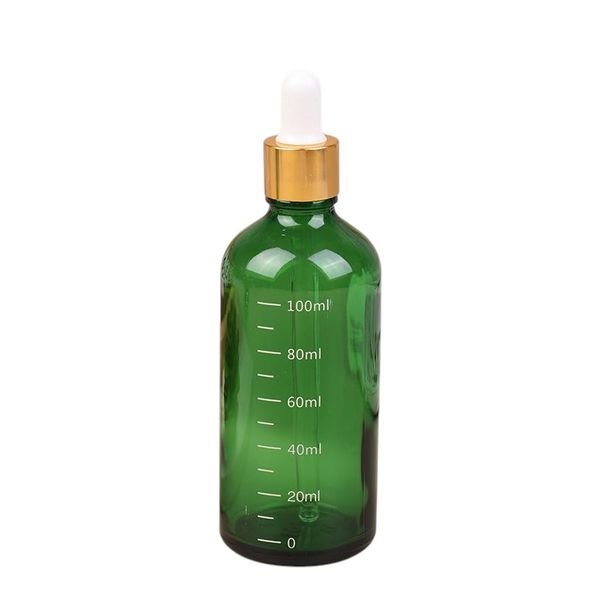 100ml Glass Dropper Bottle - Green