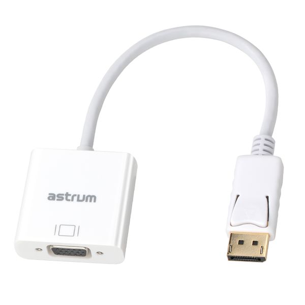 Astrum DA220 DisplayPort to VGA Adapter, DP 1.2 Full HD 1080P Display