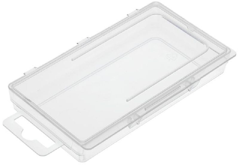 (D0) Storage Box, 1 Compartment, Transparent