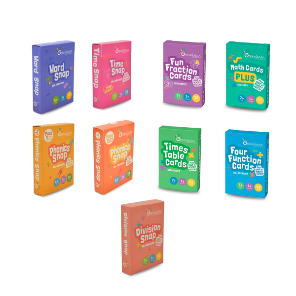 Greenbean School Years - Ultimate Snap Education Card Set - 9-in-1