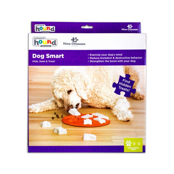 Nina Ottosson - Dog Smart Interactive Treat Dog Toy Orange