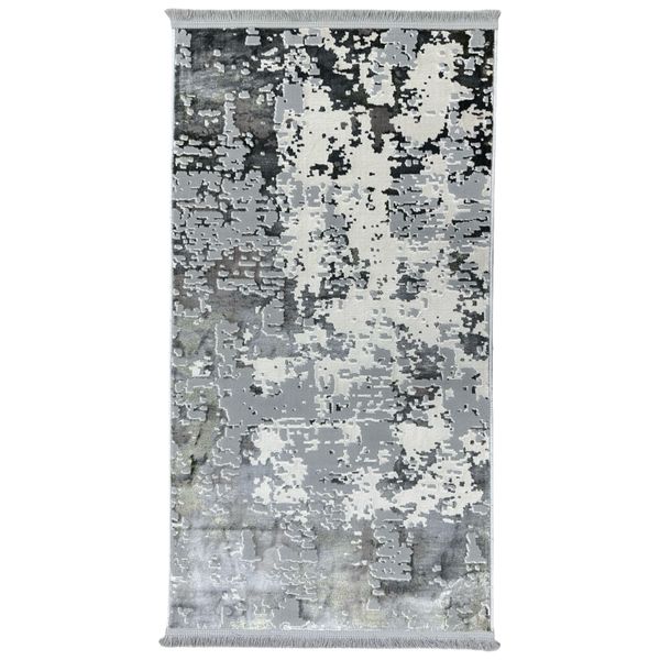 Rugs &amp; Decor / Grey Modern Turkish Bedside Rug / Runner - 150 x 80 cm