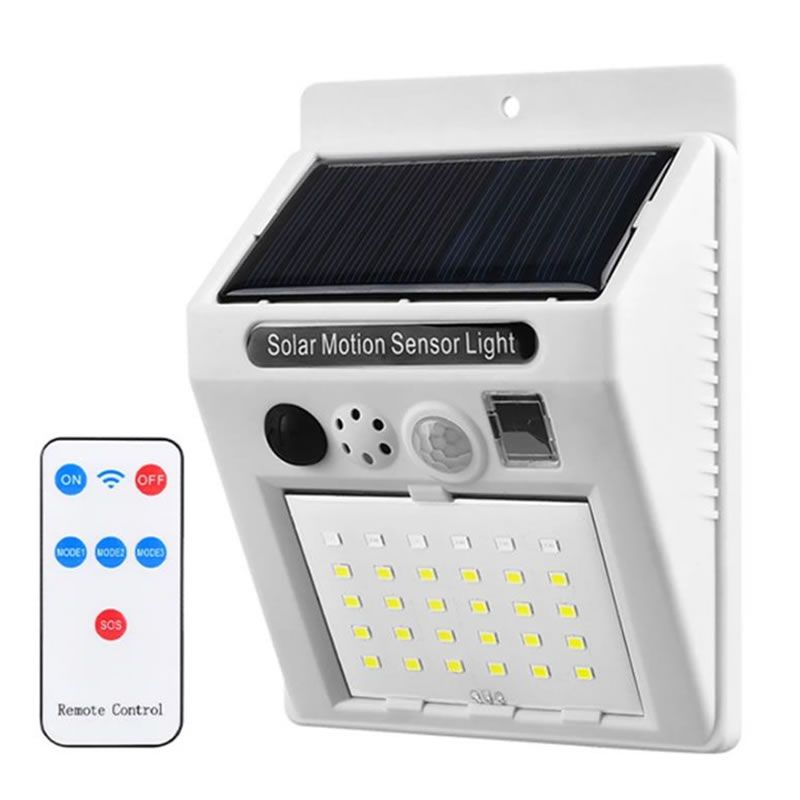 solar sound and light alarm lamp