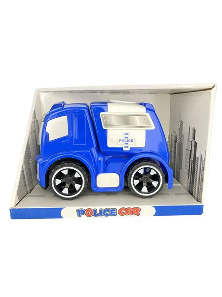Friction Powered Police Truck with Lights &amp; Sound