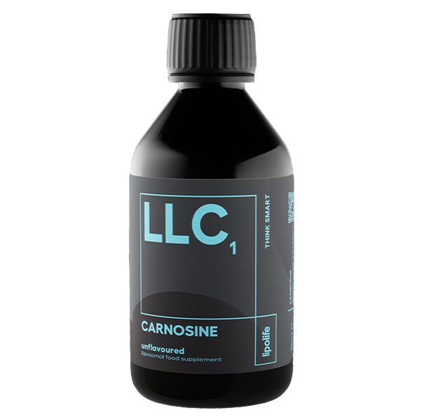 Lipolife - LLC1 - Liposomal Carnosine - 250mg per 5ml - 250ml - Unflavoured
