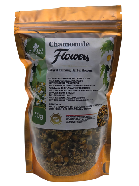 Zurial Organics Chamomile Flowers 50g