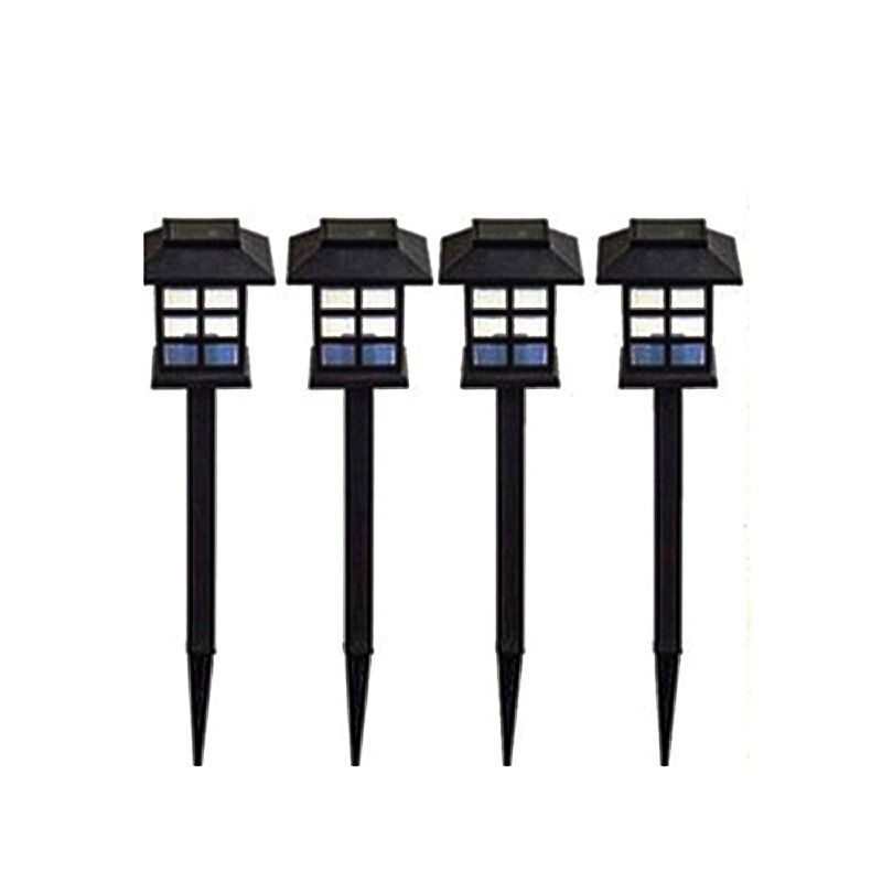 Solar Garden Path Lights 4-Pack