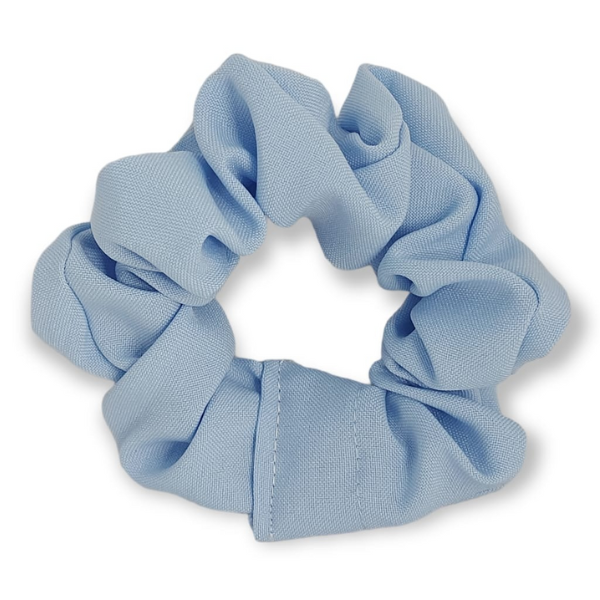 M&amp;N Hair Scrunchie - Light Blue